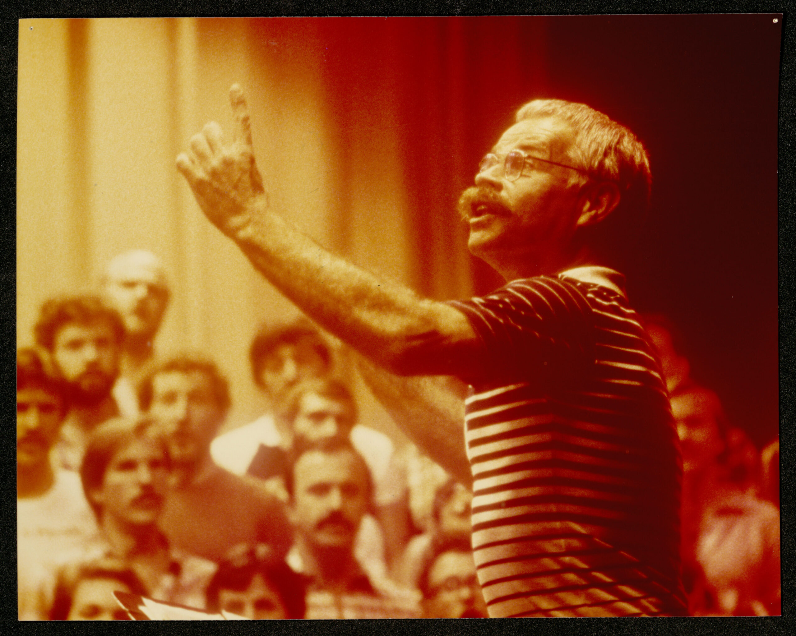 Dick Kramer, SFGMC’s first conductor, circa 1981. Courtesy GLBT Historical Society.
